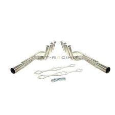 T-bucket Long Tube Exhaust Headers For Sbc 327 350 383 400 V8 Small Block Chevy