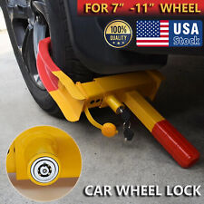 New Anti Theft Wheel Lock Clamp Boot Tire Claw Trailer Auto Car Truck Towing Usa