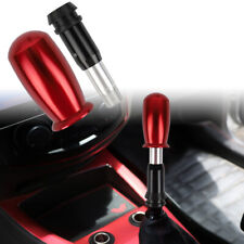 Universal Aluminum Bullet Red Automatic Car Gear Shift Knob Shifter