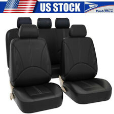 Car 5 Seat Covers Full Set Waterproof Leather Universal For Auto Sedan Suv 2023
