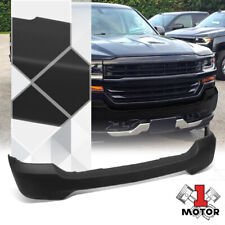 Black Front Bumper Without Sensorfog Light Holes For 16-19 Chevy Silverado 1500