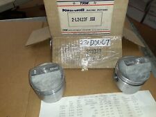 Pair Of Nos .060 Os Trw Forged Racing Pistons For Harley 900cc Sportsters