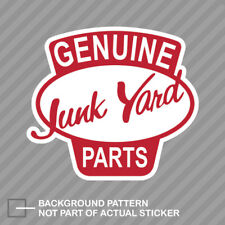 Genuine Junk Yard Parts Sticker Decal Vinyl Hot Rod
