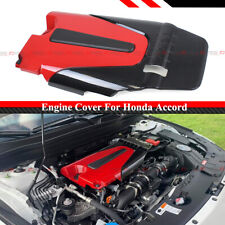 For 18-2022 10th Gen Honda Accord 1.5t Red Black Type-r Style Engine Valve Cover
