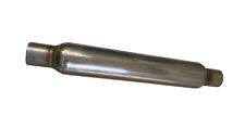 Exhaust Muffler Resonator 2.0 Inout 19 L Universal Silencer Stainless Steel