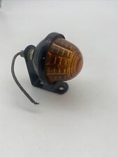 Vintage Arrow 31 Amber Glass Marker Light Rat Rod Or Project