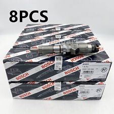 8x Fuel Injectors Oe 0445120008 Bosch For 2001 2002 2003 2004 6.6l Duramax Lb7