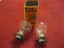 1936-1937-1938 Terraplane Pair Of Headlight Bulbs 2331--tested