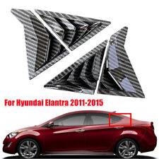 For Hyundai Elantra 2011-2015 Carbon Fiber Side Vent Window Scoop Louver Cover