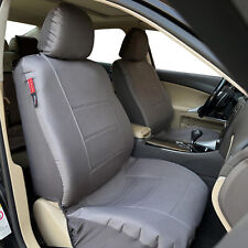 For Honda Element Front Car Seat Covers Car Accessories Gray Waterproof Canvas