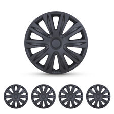 4pc Black Matte 15 Inch Hubcaps For Chevrolet Toyota Corolla Nissan Wheel Cover