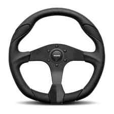 Momo Motorsport Quark Steering Wheel Black Polyurethane Grip 350mm - Qrk35bk0b
