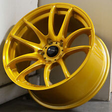 18x9.5 Candy Gold Wheels Vors Tr4 5x115 35 Set Of 4 73.1