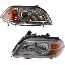 Headlight Assembly Set For 2004-2006 Acura Mdx Left Right Halogen Composite Type