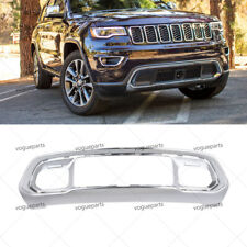 Front Bumper Grille Frame Chrome 5zm53sz0aa Fits For Jeep Grand Cherokee 2017-22