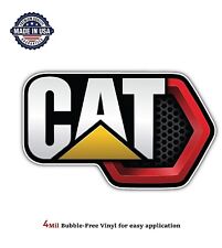 Cat Caterpillar Vinyl Decal Sticker Car Truck Bumper 4mil Bubble Free Us Made