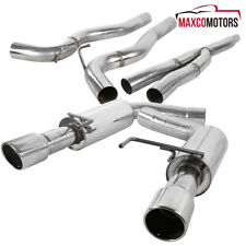 Catback Exhaust Fits 2015-2021 Mustang 2.3l Ecoboost Stainless Steel Dual System