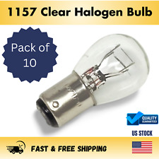 1157 Clear Halogen Miniature Bulb Pack 10 Bulbs