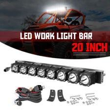 20inch 80w Cree Led Work Light Bar Single Row Spotlight Off Road Truck Roof Boat