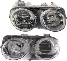 Headlights Headlamps Left Right Pair Set New For 98-01 Acura Integra