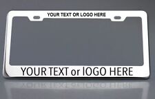 Laser Engraved Customize License Plate Frame Stainless Steel Fit Bmw