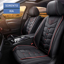 For Kia Sorento 2007-2021 Car 5-seat Cover Faux Leather Cushion Full Set Covers
