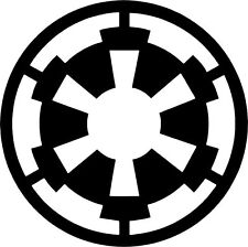 Star Wars Galactic Imperial Logo Vinyl Decal Car Bumper Window Sticker Stencil