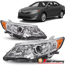 For 2012-2014 Toyota Camry Projector Headlamps Headlights Assembly Leftright