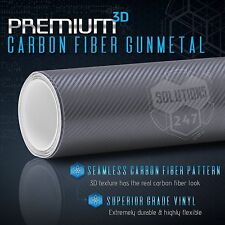 3d Carbon Fiber Matte Vinyl Wrap Roll Sheet Bubble Free Air Release - Custom Cut