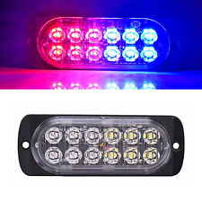 Car 36w 12-led Strobe Lamps Surface Mount Flashing Lights Bar For Truck Pickup