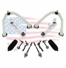 12pc Upper Lower Control Arms Tie Rods Boots Sway Bars Kit For G35 Nissan 350z
