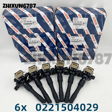 6pcs Bosch Ignition Coils Fits For Bmw E36 E46 E39 E38 E53 323i 325i 0221504029