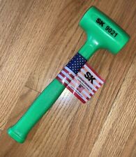  New  Sk Hand Tool 9021 Green Dead Blow Hammer Mallet 21 Ounces Made In Usa