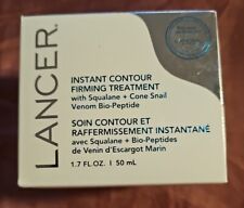 Lancer Instant Contour Firming Treatment W Squalane Snail Venom 1.7oz. Nib