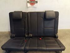 15-20 Gm Suv Power Folding Third 3rd Row Split Bench Black Leather Seat 9536157