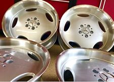 Mercedes Deep Dish Monoblock 18 Inch Rims Wheels Set4 New 188.5 Fits Amg