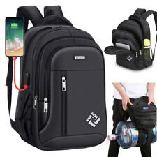 Oxford Anti-theft Laptop Backpack Travel Business Shool Book Bag With Usb Port