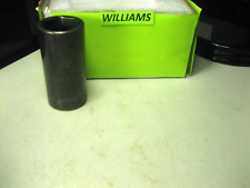 Williams 12 Drive  Deep Impact Socket 1-14 6-point 14-640 Usa