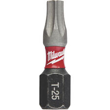 Milwaukee Shockwave Impact Duty Driver Bits 2-pack 1in. Torx T25 Model