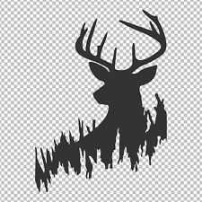 Whitetail Deer Hunting Hunter Buck Outdoor Vinyl Decal Sticker
