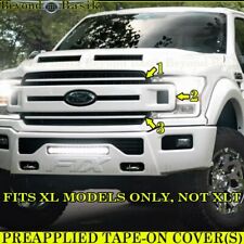 2018-2020 Ford F150 Xl Model Only Grille Grill Cover Overlay Z1 Oxford White