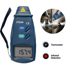 Digital Laser Photo Tachometer Non Contact Rpm Meter 2.5-99999 Rpm Speed Gauge