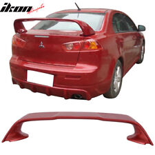 For 08-17 Mitsubishi Lancer Evolution X Evo Style Trunk Spoiler Painted P26 Red