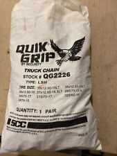Security Chain Company Qg2226 Quik Grip Light Truck Type Lsh Tire Traction Chain