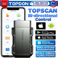 2024new Topdon Topscan Obd2 Scanner Code Reader Full System Car Diagnostic Tool