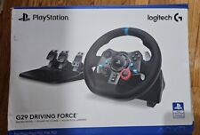 Logitech G29 Driving Force Racing Wheel And Floor Pedals Ps5 Ps4 Pc Mac Black