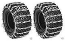 2 Link Tire Chains 18x6.50-8 18x650-8 18x650x8 18-6.5-8 Tractor Rider Snowblower