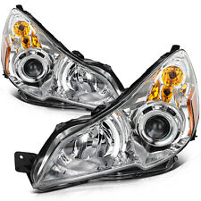 For 2010-2014 Subaru Outback Legacy Pair Chrome Projector Headlight Assembly