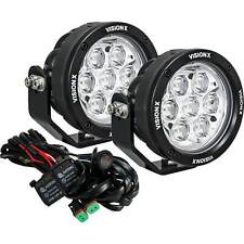 Vision X 4.7 Cannon Gen2 Multi Chip Led Light Cannon Kit 49 Watt With Harness