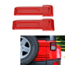 Tailgate Hinge Cover Spare Tire Rear Door Liftgate Trim For 07 Jeep Wrangler Jk